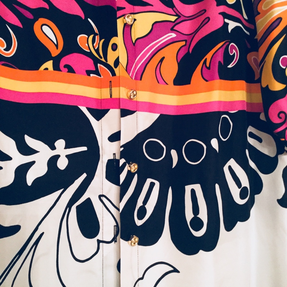 100% silk Etcetera blouse. Use your imagination. - Picture 2 of 5